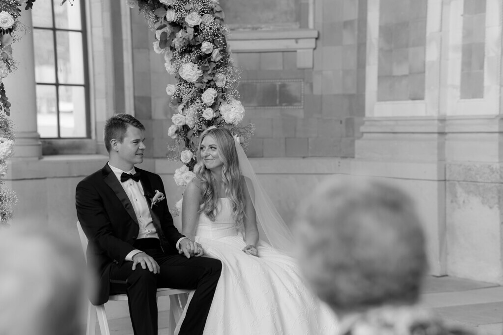 bridal couple at their free ceremony