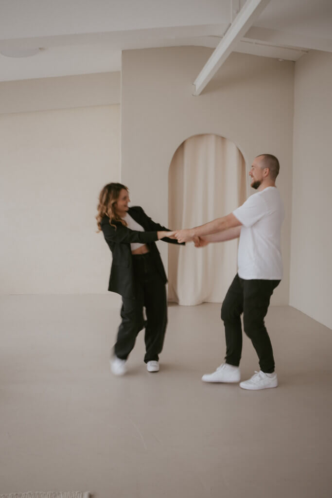couple dancing together